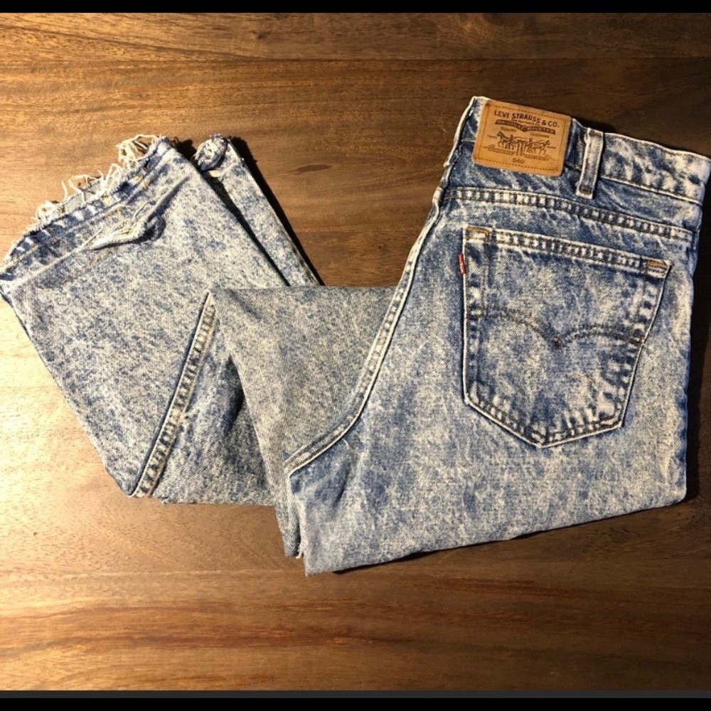 Vintage Levi’s Acid wash Jeans men’s 1980’s sz 32